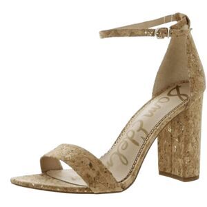 SAM EDELMAN Omar Block Heel Ankle Strap Sandal Size 8M